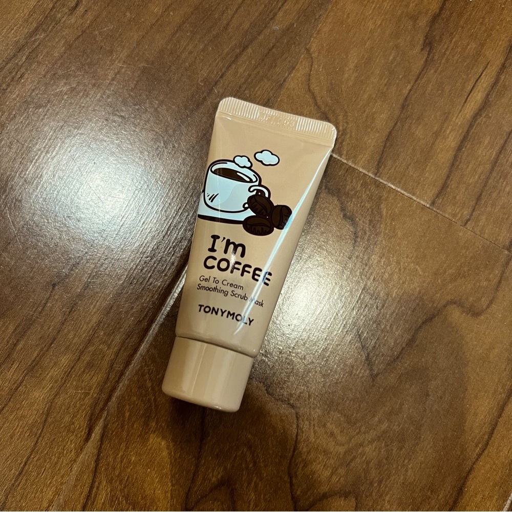 Tony moly I’m coffee gel to cream smoothing scrub mask